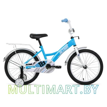 Детский велосипед Altair Kids 18 (голубой/белый, 2020)